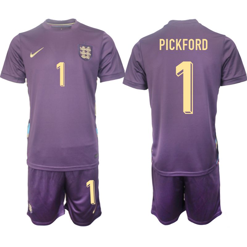 Men 2024-2025 Season England away purple #1 Soccer Jersey->->Soccer Country Jersey